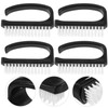 CVNRCLP Recycled Plastic Nail Brush with Ergonomic Handle - Eco-Friendly
