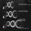 USB Desk Fan 6 Speeds Wind Quiet Portable Bladeless Cooling