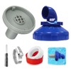 TUIBEIDAMAI Pool Inlet Nozzle 360° Rotatable, Pool Nozzle Adjustable, Pool