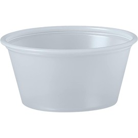 Dart P200N Polystyrene Portion Cups, 2oz, Translucent, 250/bag, 10 Bags/carton