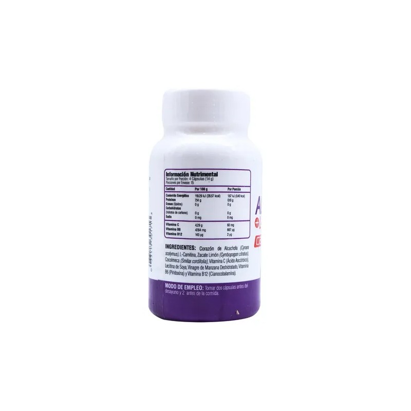 Corazon De Alcachofa Y L Carnitina 60 Cap Para Bajar