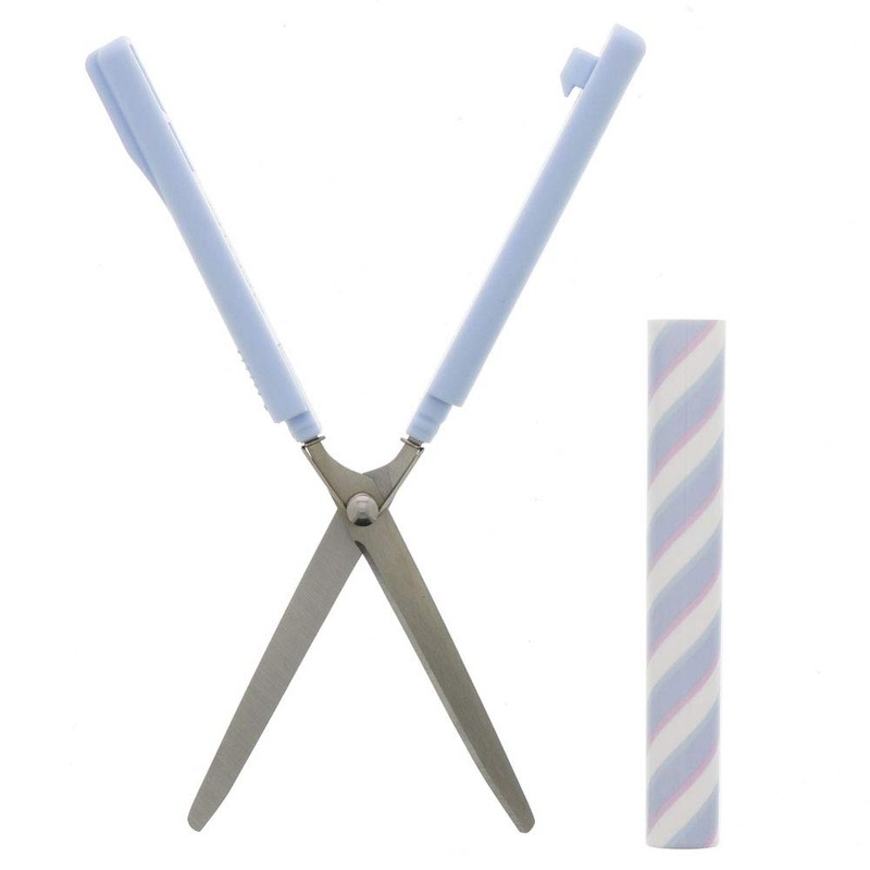 Sunstar Stationery Scissors Sticky Mix Long Light Blue S3718832