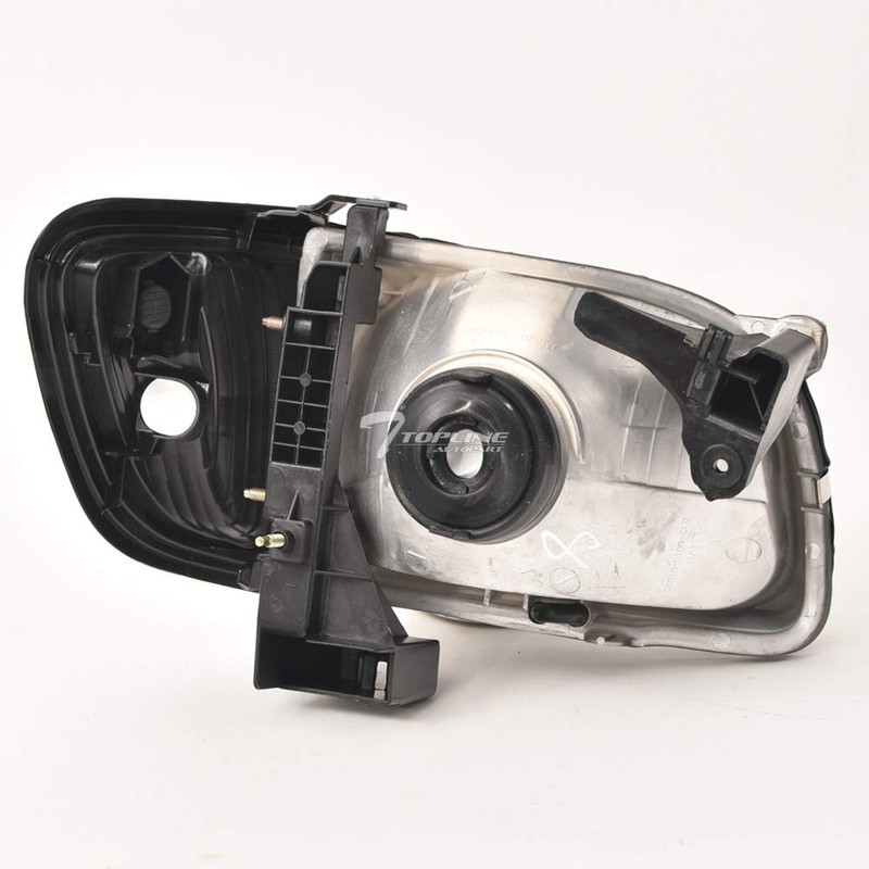 Black Housing Crystal Headlights With Signal Bumper + Corner Lamps