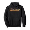Nickelodeon Vintage 90's Characters Smiling Logo Pullover Hoodie