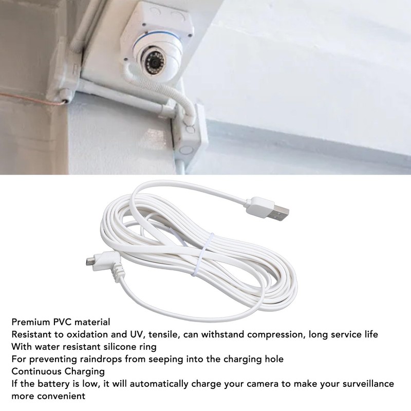 Charging Cable for Arlo Pro and Arlo Pro 2, Water