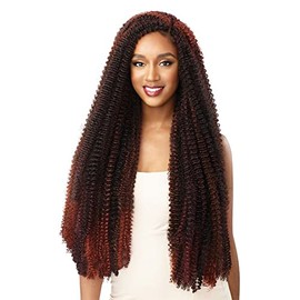 Outre X-Pression Twisted Up Crochet Braids 3X SPRINGY BOHEMIAN TWIST 30" (3-Pack, 2T1B/425)