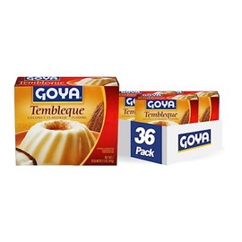 Goya Foods Tembleque Coconut Flavored Pudding, 3.5 Ounce (Pack of 36)
