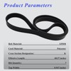 AUCERAMIC Engine Serpentine Drive Belt Fit 2010-2011 for Honda CR-V
