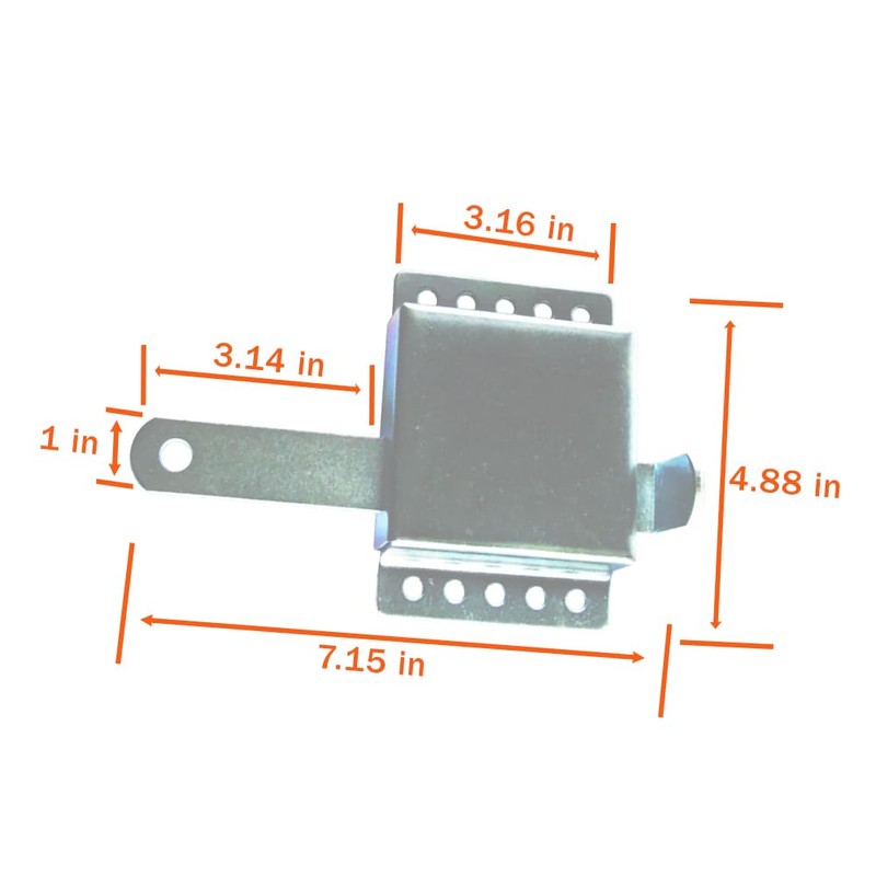Internal Deadlock - Galvanized Steel Shell, Protective Safety Lock, Suitable