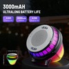 EMPERSTAR Floating Speaker for Pool with Colorful Lights, IPX7 Waterproof
