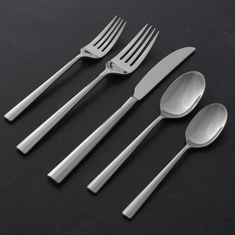 Oneida B1012020Al20 Bardon 20 Piece Everyday Flatware Set, Service For