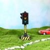 TOYANDONA 2 Pezzi Semaforo Bambini Semaforo Light Giocattoli Simulazione Modello