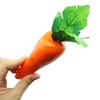 Tegg Artificial Carrot 3PCS Simulation Carrots Artificial Vegetables for Party