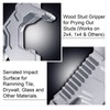 Disassembly Hammer, Crowbar Hammersmith Demolition Tool, Practical Multifunctional Pry Bar,