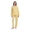 100% Cotton Pyjamas For Women Long-Sleeve PJS set Cozy Button