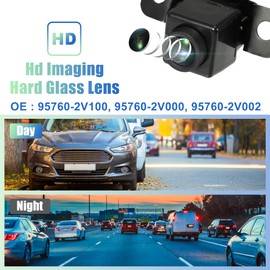 X AUTOHAUX Rear View Back Up Camera Rear Park Assist Reverse Camera 95760-2V100 for Hyundai Veloster Base 2012-2017