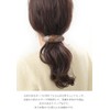 Vingtaine H7824-BR Barrette, Hair Clip, Studs, Oval Gloss, Elegant, Simple,