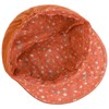Lipodo Millefleurs Cap Wendemütze Newsboy Reversible Floral Solid 100% Linen