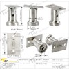Top Hardware Stainless Steel 304 Grade Adjustable Handrail Support for