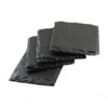 apollo THE HOUSEWARES BRAND Slate Coaster Set 4 Square, 100%