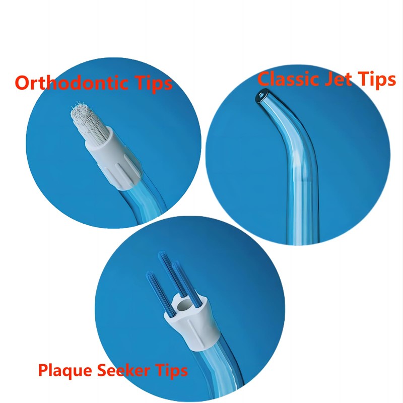 Oralion Compatible With Waterpik Water Flossers Replacement TipsHWP663 (2 Classic