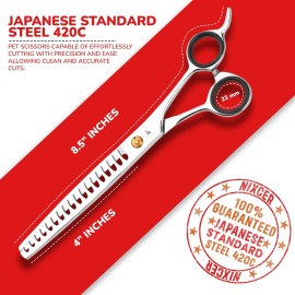 NIXCER 4 PACK REXINE ZIPPER BAG FOR CONVENIENT PET CARE ESSENTIAL GROOMING KIT