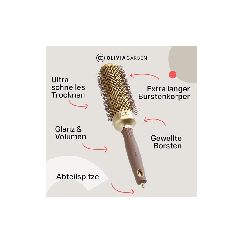OLIVIA GARDEN Expert Blowout Shine Wavy Bristle 45 mm -