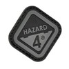 Hazard 4 badges Diamond Shape Morale Patch, Pat H4 –