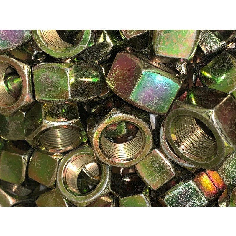 Unbranded 1" - 14 UNF GRADE 8 YELLOW ZINC PLATED