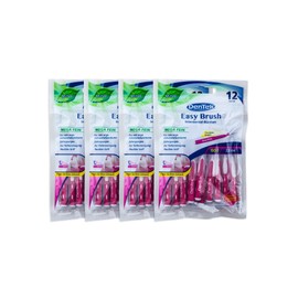 4x DenTek Easy Brush Interdental Brushes 2.0 mm Mega Fine ISO: 0