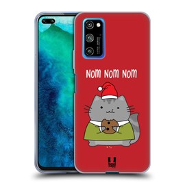 Head Case Designs Cookie Nom Wilbur Weinachten Soft Gel Handyhülle Hülle kompatibel mit Honor V30 Pro/View 30 Pro 5G