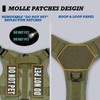DNALLRINO Tactical Dog Harness for Medium and Large Breeds, Air
