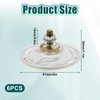 FdcLixuvol 6 Pcs Strong Suction Cup with M6 Thread Screw,