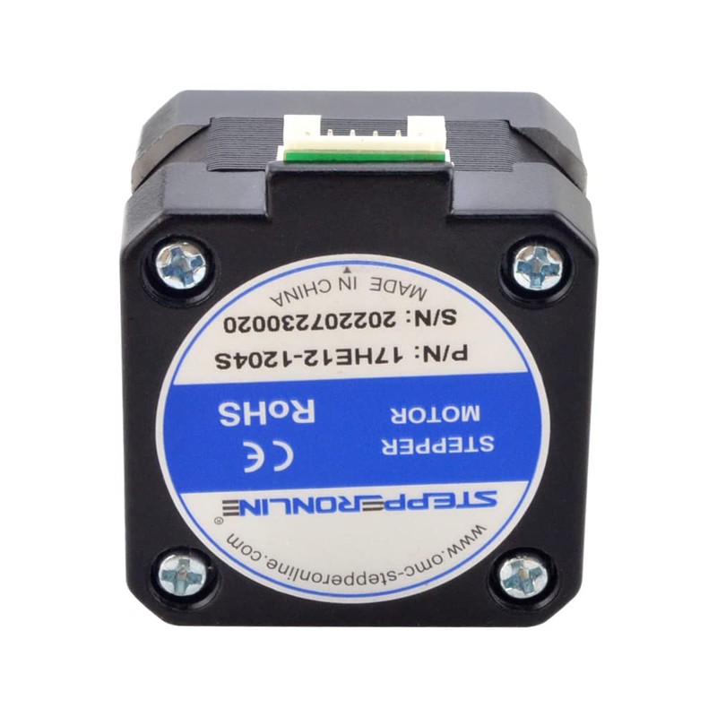 STEPPERONLINE Nema 17 Pancake Stepper Motor 1.2A 26Ncm Bipolar 1.8
