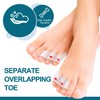 Povihome 10 Pack Pinky Toe Separator and Protectors, Triple Gel