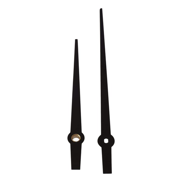 Uhren Pevak® 01120/7 Watch Hands Black 120 mm/89 mm Suitable