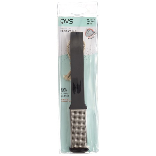 QVS Nail File Pedicure (Stainless Steel) - 1 Lima