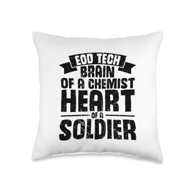 Bomb Disposal Explosive Ordnance Disposal Specialist Throw Pillow