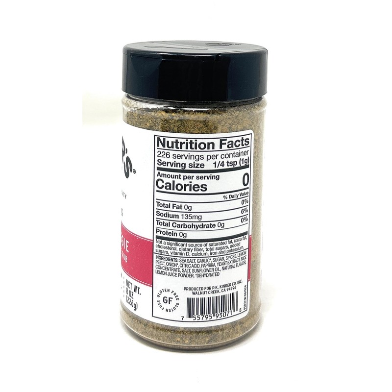 Kinder's Roasted Veggie Seasoning 8oz - 1 bottle