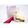 Tiardey White Bread Slicer, Kitchen Accessories, Bread/Baking, Compact Foldable and
