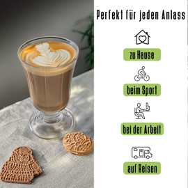 INSTICK Sugar-free Instant Drink for Dairy Products (Speculatius) - 1 Pack for 12 x 0.5 L - Ideal for Milk, Yogurt, Skyr, Quark Vegan & Low Calorie