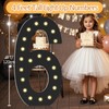 4FT Light Up Numbers,Black Giant Marquee Number Big Mosaic Number