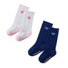 Miki House Hot Bisquets 74-9701-820 High Socks Set, Pink