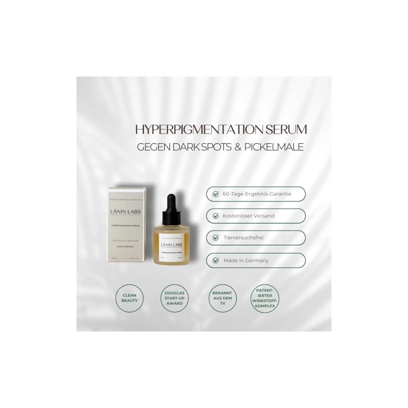 LĀNIN LABS Hyperpigmentation Serum - 30 ml - Niacinamide Serum