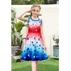 Enlifety Patriotic Dresses for Girls Size 10 12 13 Memorial