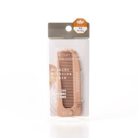 Mapepe Compact Pocket Comb (Latte Beige) MAPEPE