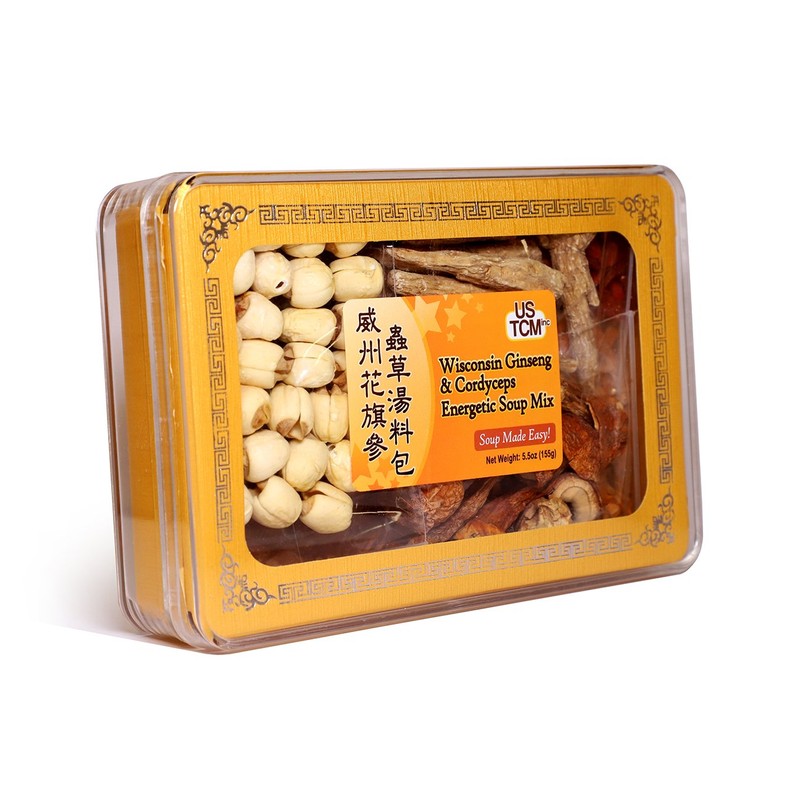 Herbal Wisconsin Ginseng & Cordyceps Energetic Soup Mix Soup Base