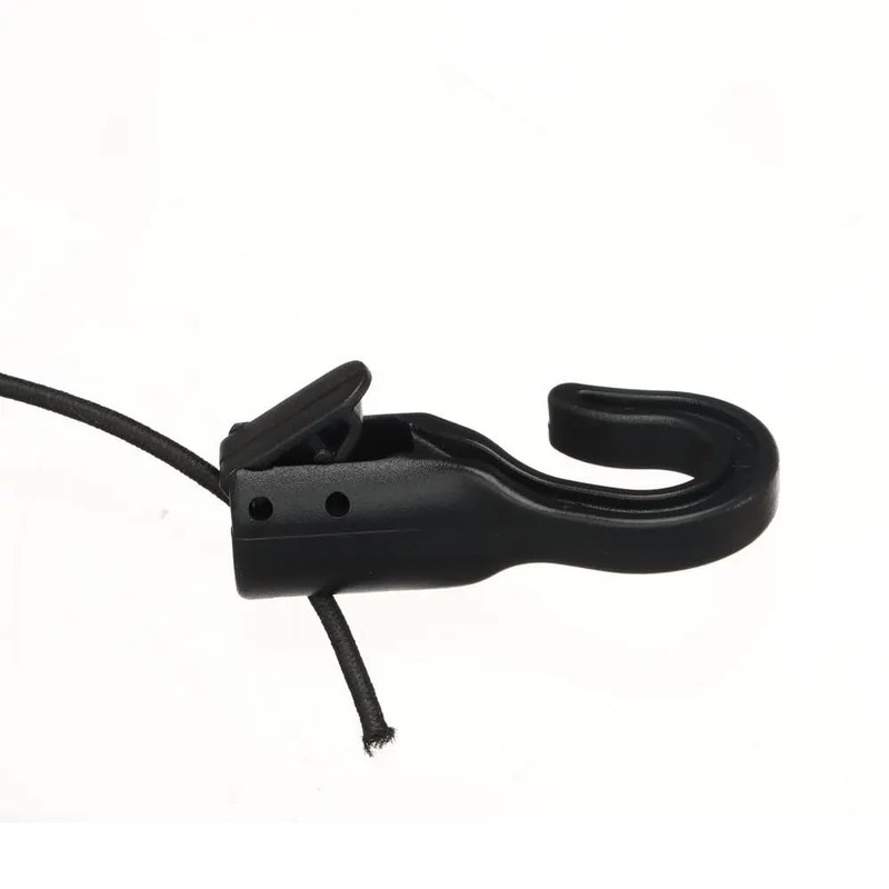 DraCra 15 Pack Shock Cord Hooks Terminal End with Quick