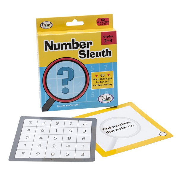 Didax Educational Resources Number Sleuth, Grades 2-3