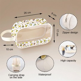 Kosmetiktasche von Bill Inspired Clear Makeup Pouch Travel Toiletry Bag Mystery Shack Kosmetiktasche, Bye Mb Uk2, Beutel